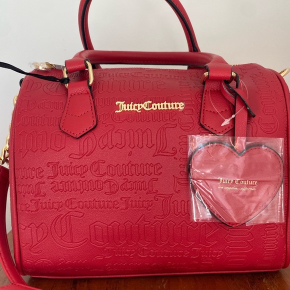 ✨NWT ❤️ RED JUICY COUTURE BOWLING BAG 🥰❤️🫶 - Picture 5 of 11